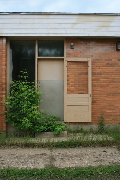 Grown In, Abandoned School, Biwabik, Minnesota