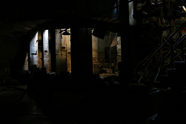 Abandoned basement. St. Paul, MN