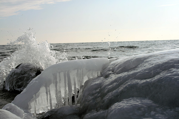 Winter Wave, Lake Superior