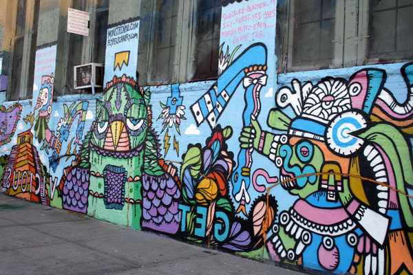Graffiti at 5 Pointz, NY