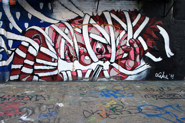 Graffiti at 5 Pointz, NY