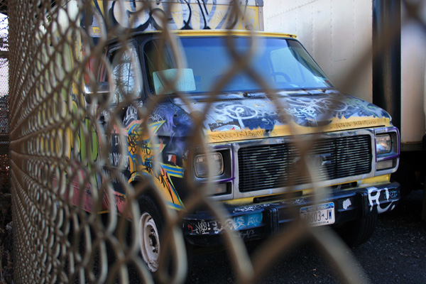 Graffiti Truck, New York, NY - NYC