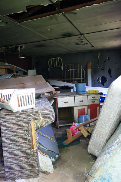 Inside an Abandoned Garage