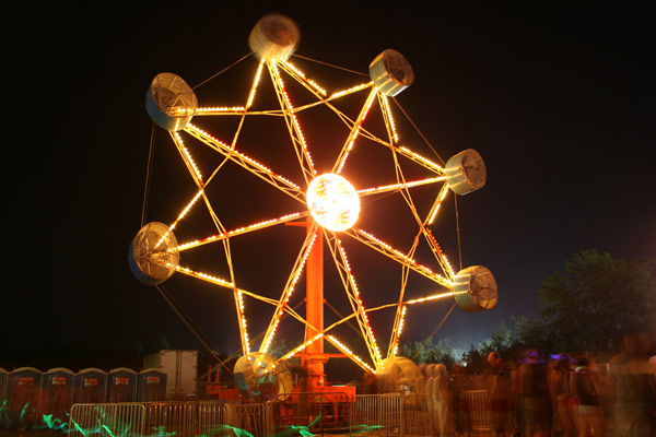 Carnival Rides at The Gathering of the Juggalos 2010