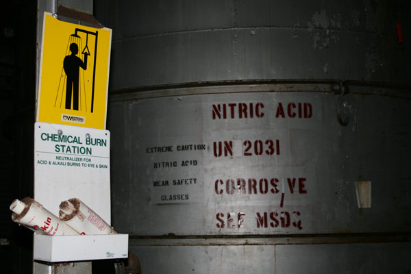 Nitric Acid Tank