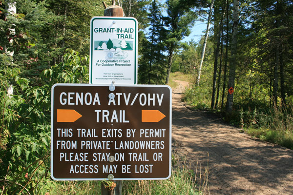 Trail Sign Typo